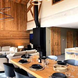  Chalet Chalet Le Flocon - Chalets Pour 14 Personnes 644